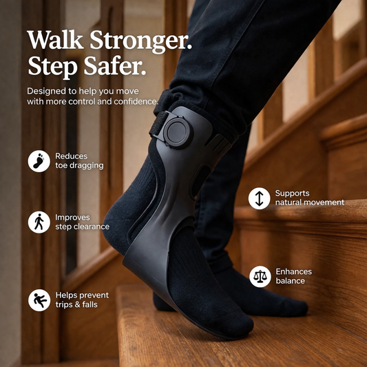 Straiva Foot Drop AFO Brace