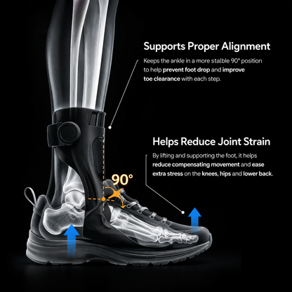 Straiva Foot Drop AFO Brace