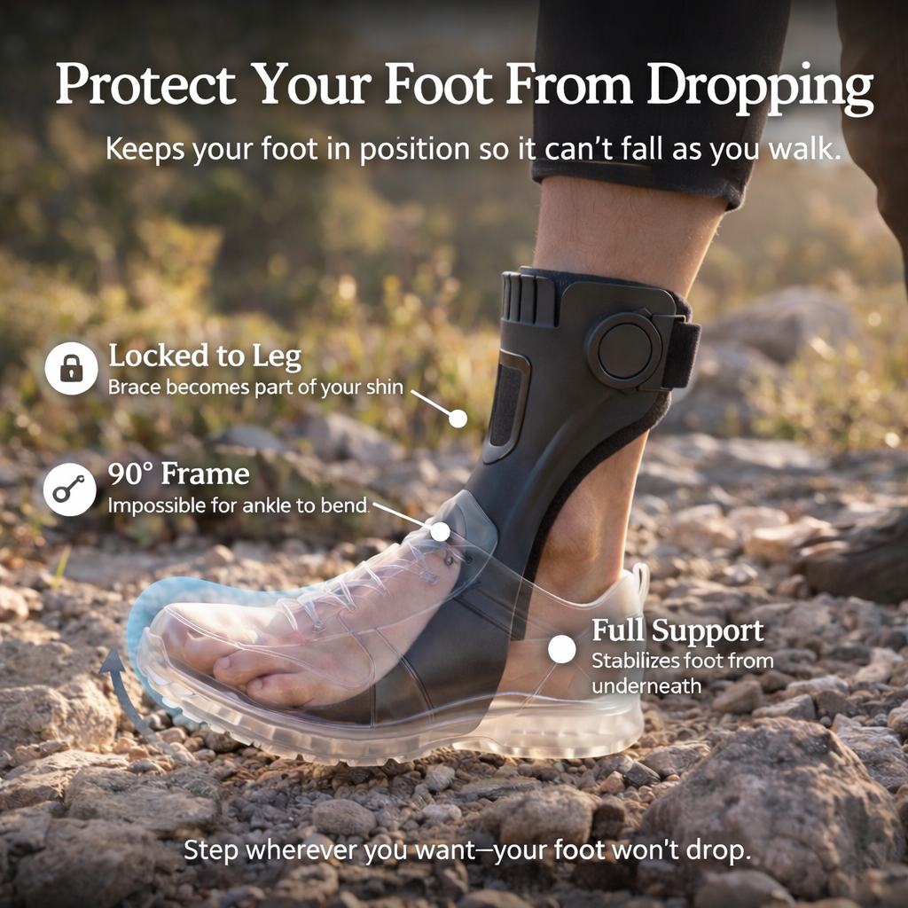 Straiva Foot Drop AFO Brace